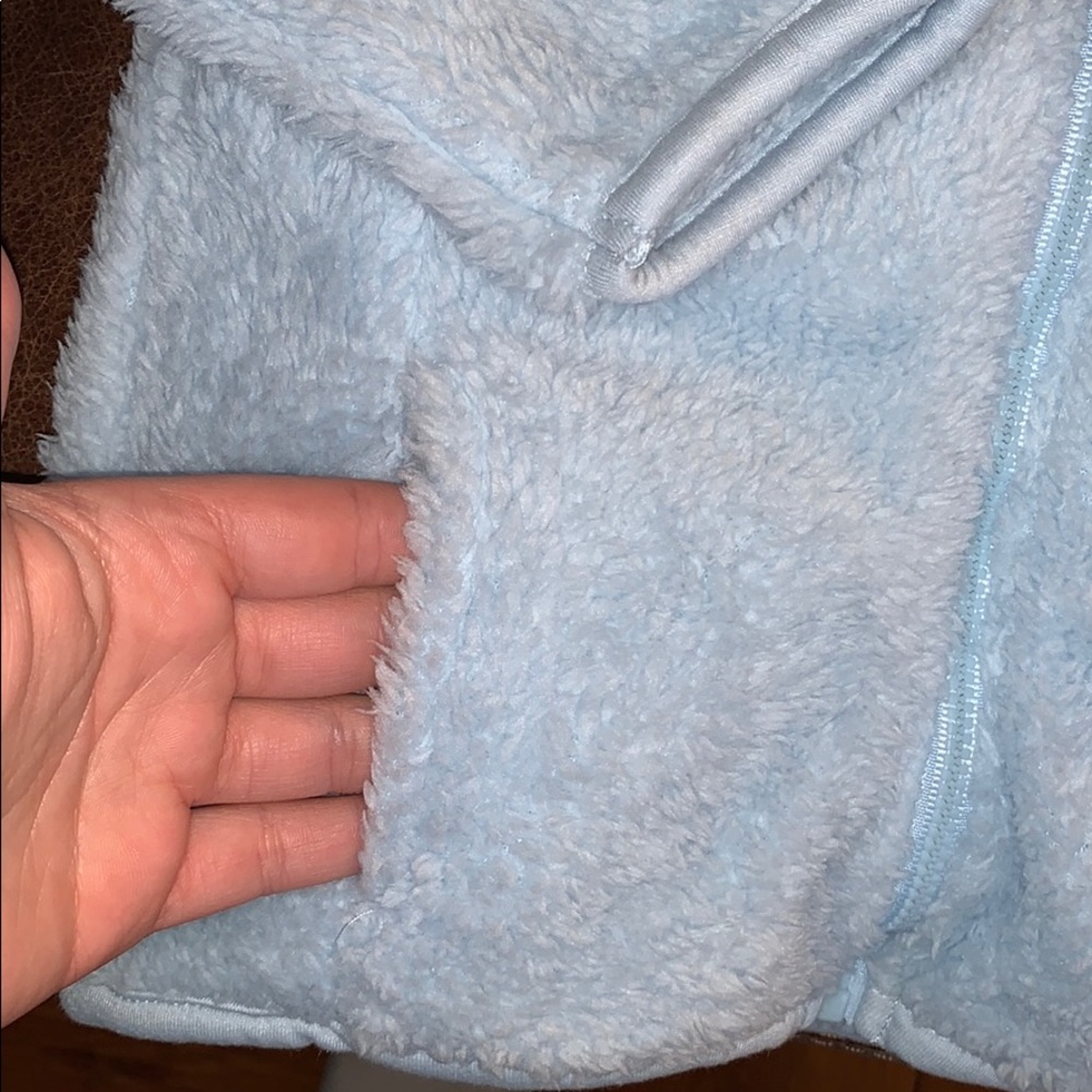 Light blue soft jacket - Picture 2 of 8
